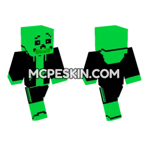 Green Skeleton Outfit