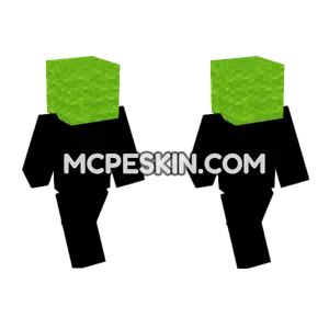 Green Wool Skin Minecraft Bedrock skin