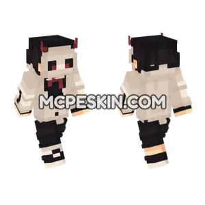 Gregor The Demon Minecraft Bedrock skin