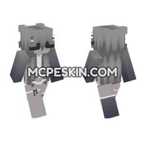 Grey Hooded Figure