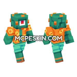Guardian Minecraft Bedrock skin