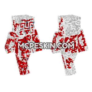 Hacked Datastream Armor Minecraft Bedrock skin