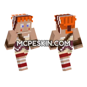 Hammer Time Minecraft Bedrock skin