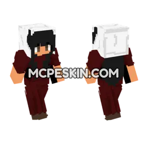Handmaid Tail Skin Minecraft Bedrock skin