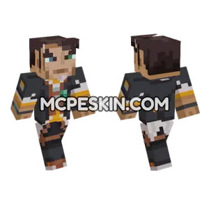 Handsome Jack Skin Minecraft Bedrock skin