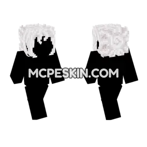 HD Hair Base Updo Minecraft Bedrock skin