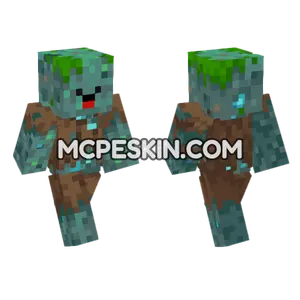 He Drowned Minecraft Bedrock skin