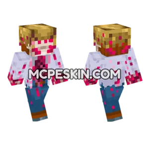 Headcrab Scientist Minecraft Bedrock skin
