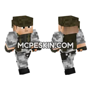 HECU Half-Life Soldier Minecraft Bedrock skin