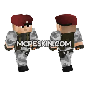 HECU Half-Life Soldier Minecraft Bedrock skin