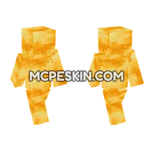 Honey Block Minecraft Bedrock skin