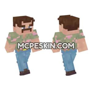 Hopper Season 3 Minecraft Bedrock skin