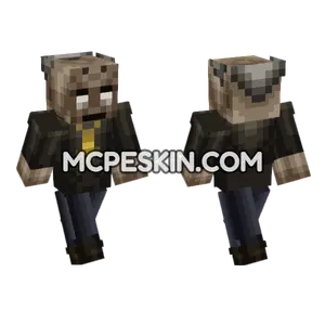 Horror Granny Skin 2 Minecraft Bedrock skin