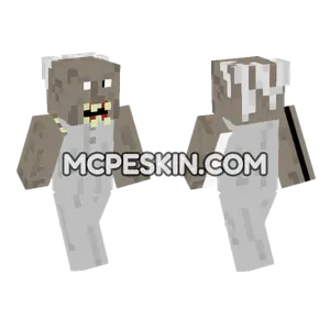Horror Granny Skin 6 Minecraft Bedrock skin
