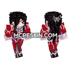 Huacheng Red Outfit Minecraft Bedrock skin