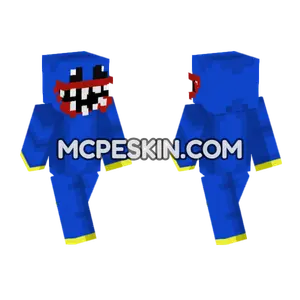 Huggy Wuggy Skin Minecraft Bedrock skin