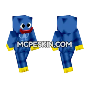Huggy Wuggy Skin Minecraft Bedrock skin