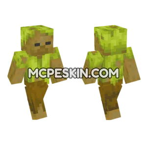 Husk Potato Minecraft Bedrock skin