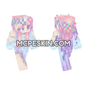 Imajesticrose Pastel Outfit Minecraft Bedrock skin