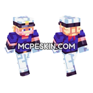 Imposter Captain Tennille Minecraft Bedrock skin