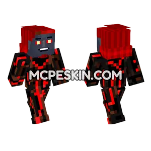 Infernal Warrior Minecraft Bedrock skin