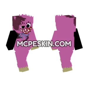 Injured Kissy Missy Minecraft Bedrock skin
