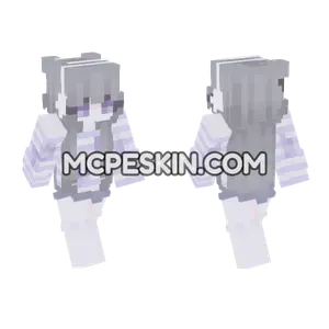 Inori Girl Outfit Minecraft Bedrock skin