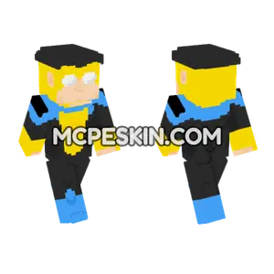 Invincible Laerafoolish Minecraft Bedrock skin