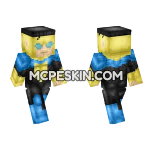 Invincible Mark Grayson Minecraft Bedrock skin