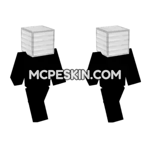 Iron Block Skin Minecraft Bedrock skin