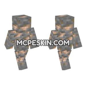 Iron Ore Skin Minecraft Bedrock skin