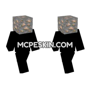 Iron Ore Skin Minecraft Bedrock skin