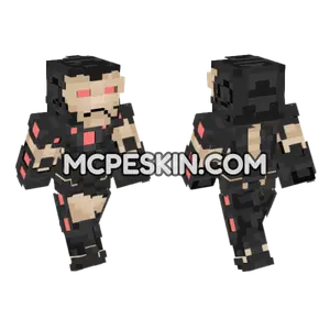 Iron Suit 6 Minecraft Bedrock skin