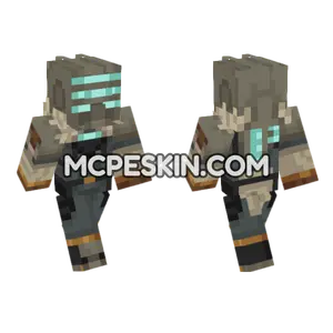 Isaac Clarke Suit Minecraft Bedrock skin