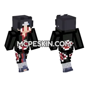 Itachi Uchiha Skin Minecraft Bedrock skin