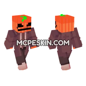 Jardred Pumpkin Minecraft Bedrock skin