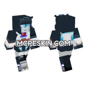 Jazz Transformers G1 Minecraft Bedrock skin