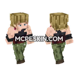 Jean Pierre Polnareff Ova Minecraft Bedrock skin