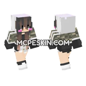 Jenny Addon Skin Minecraft Bedrock skin