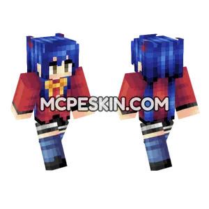 Jenny Addon Skin Minecraft Bedrock skin