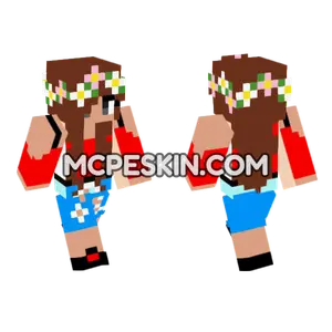Jenny Addon Skin Minecraft Bedrock skin