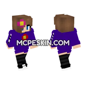 Jenny Belle HD Skin Minecraft Bedrock skin
