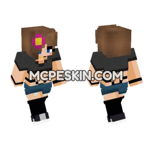Jenny Belle HD Skin Minecraft Bedrock skin