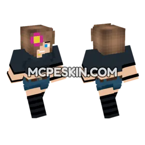 Jenny Belle – Jenny Addon Minecraft Bedrock skin