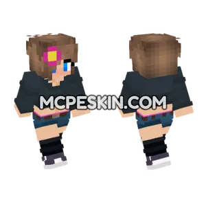 Jenny Belle – Jenny Mod Skin Minecraft Bedrock skin