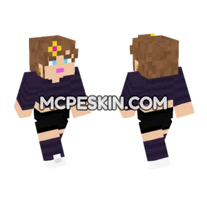 Jenny Belle – Jenny Mod Skin Minecraft Bedrock skin