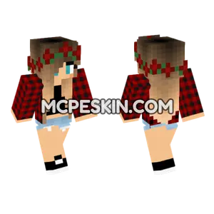 Jenny Character Skin Minecraft Bedrock skin