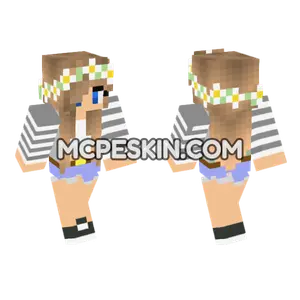 Jenny Girl Skin Minecraft Bedrock skin