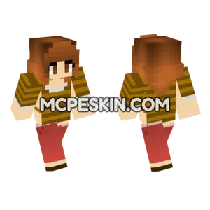 Jenny Girl Skin Minecraft Bedrock skin