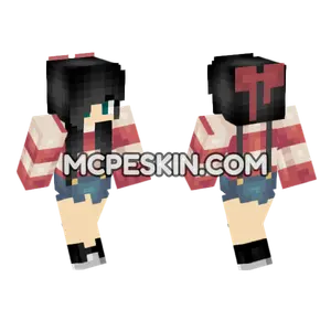 Jenny Girl Skin Minecraft Bedrock skin